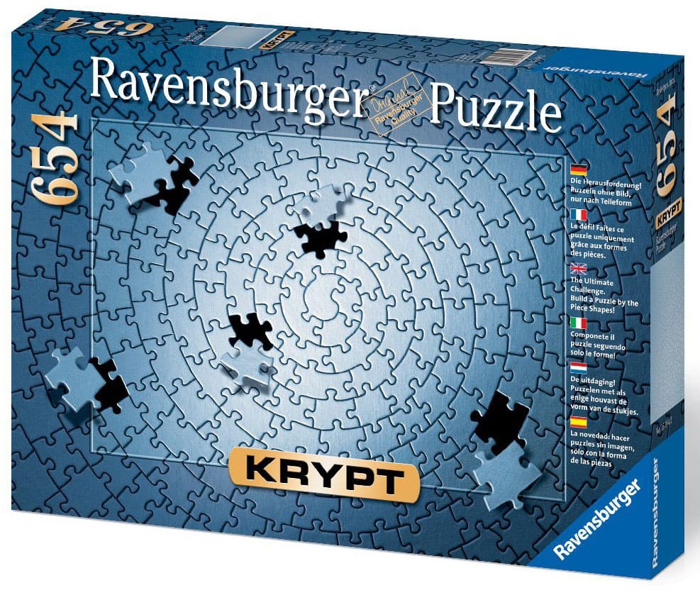 Ravensburger puzzle Specijalna serija KRYPT - srebrna 654 delova