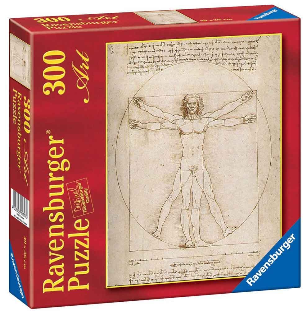 Ravensburger puzzle Art - Leonardo da Vinci - Vitruvian Man 300 delova RA14012