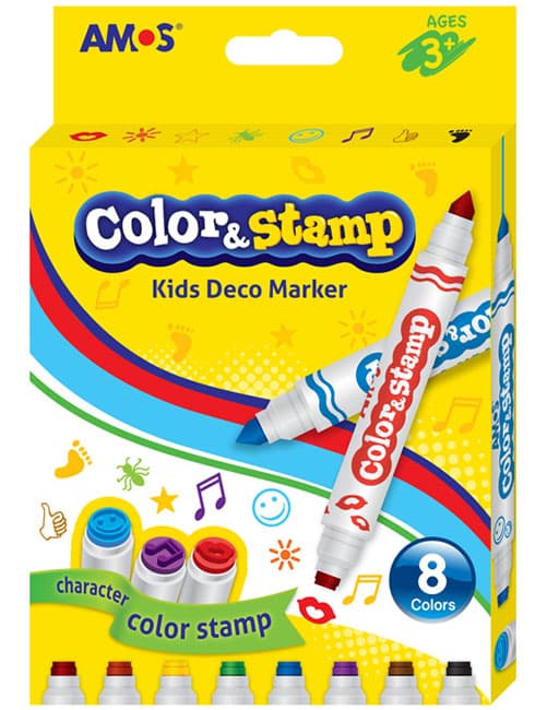 Amos Markeri sa pečatima 8 boja IC4810