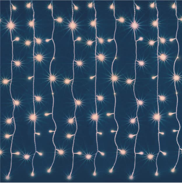 Svetleća LED zavesa 90x140cm sa 126 hladno belih LED