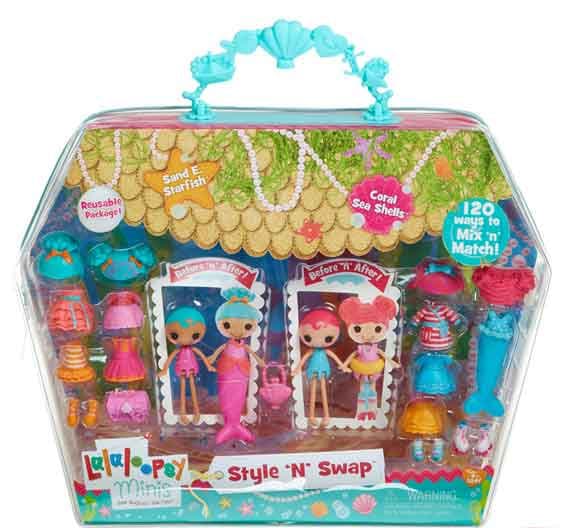 Lalaloopsy Mini Dve Lutke Sa Garderobom 539643, plava