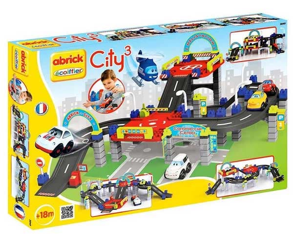 Ecoiffier Abrick Garaža City 3 SM003049