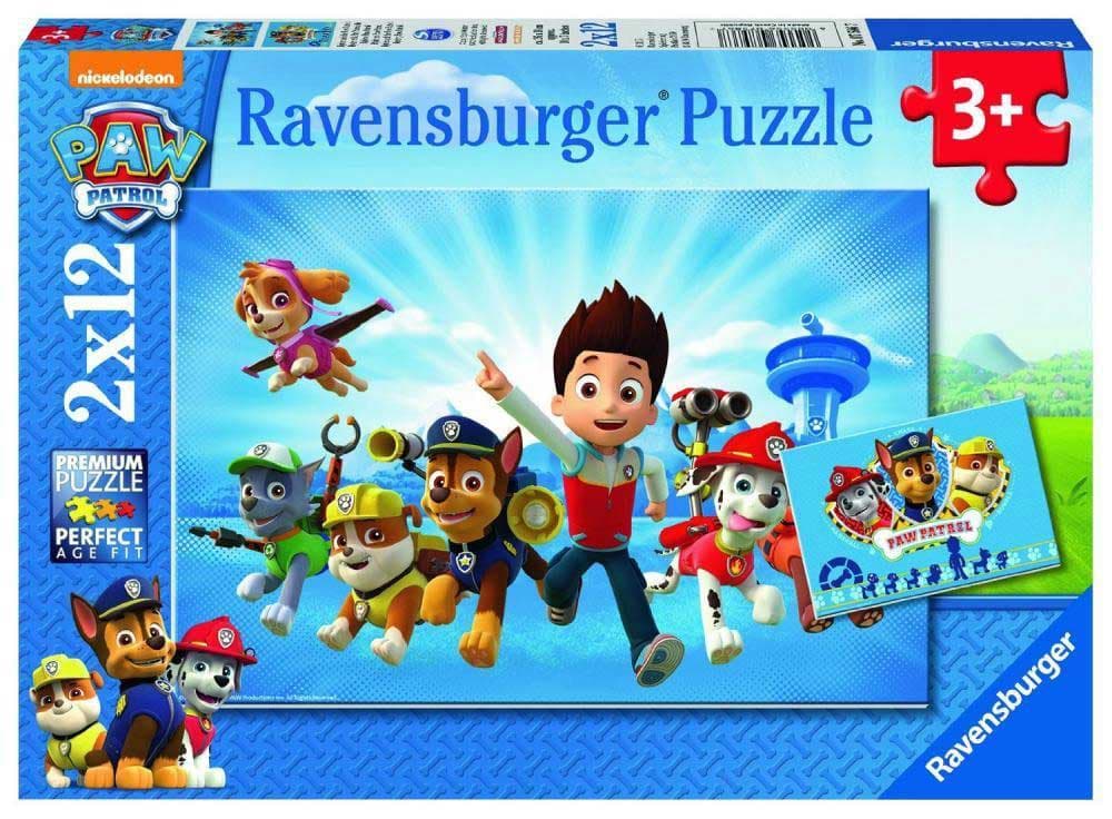Ravensburger puzzle Dečije puzle - 2x12 - Paw Patrol 2x12 delova RA07586
