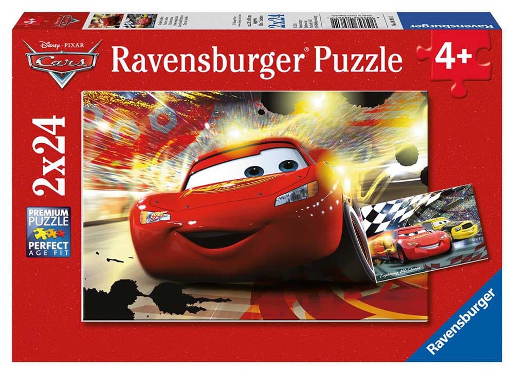 Ravensburger puzzle Dečije puzle - 2x24 - Disney - PIXAR - Cars - Grand Entance 2x24 dela RA08961