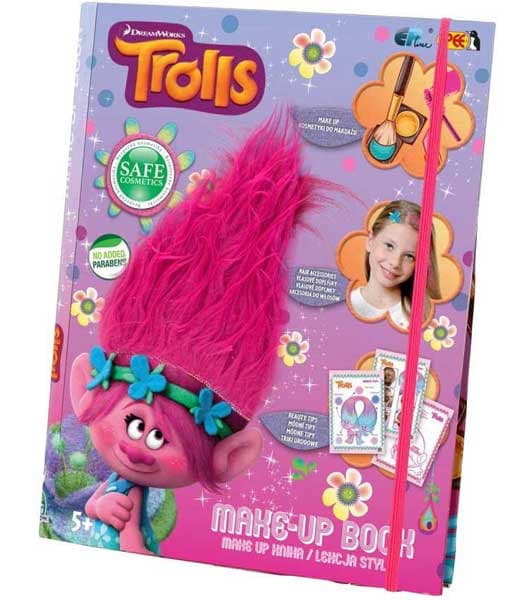 Trolls Knjiga Za Ulepšavanje Sa Šminkom GPTRL05