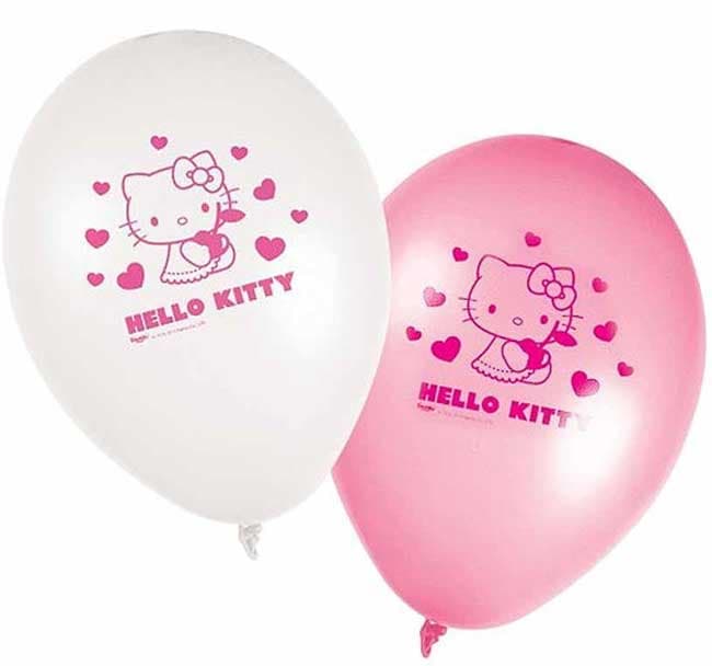 Dečiji party baloni 8 kom. Hello Kitty PS81802