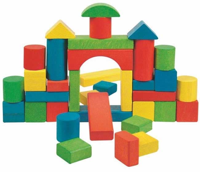 Woodyland Drvene kocke 36 kom. 90195