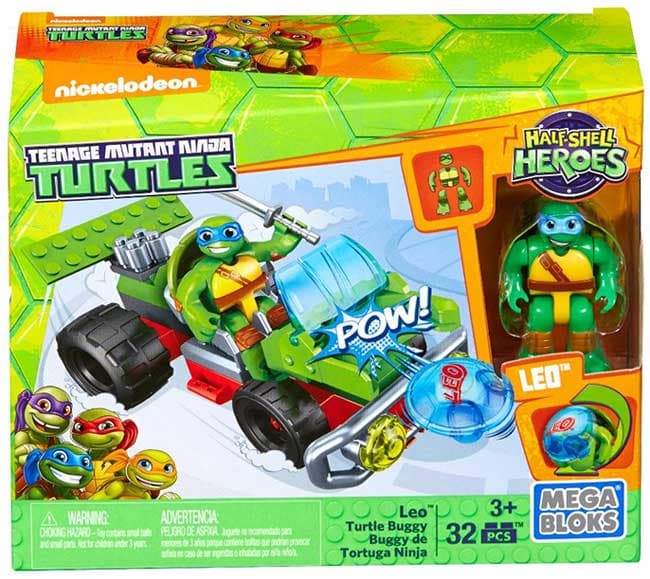 Mega Bloks Kocke TMNT Leo Turtle Buggy 36682
