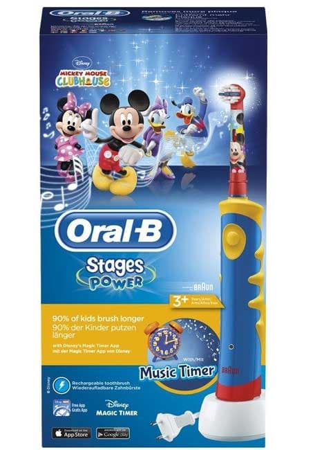 Oral-B Dečija punjiva električna četkica za zube Disney Mickey Mouse 500234