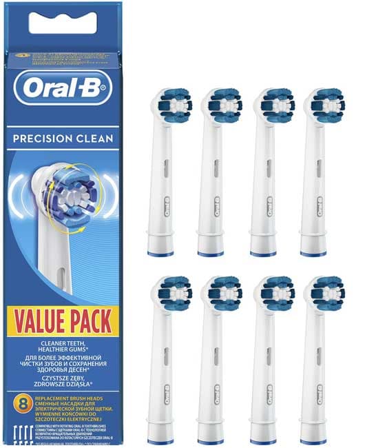 Oral-B rezervni nastavci za električnu četkicu za zube 8kom. Precision Clean 500269