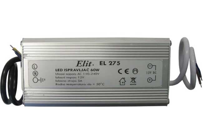 Elit+ LED Driver Napajanje za LED traku 60W EL 275