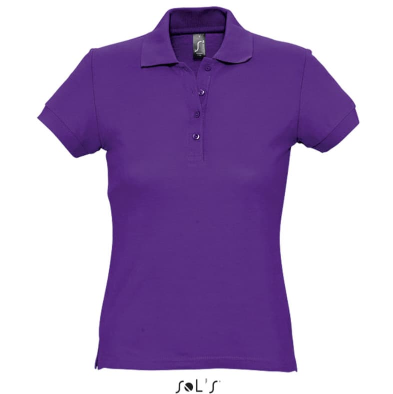 Sols Ženska Polo majica Passion Dark Purple veličina XXL 11338