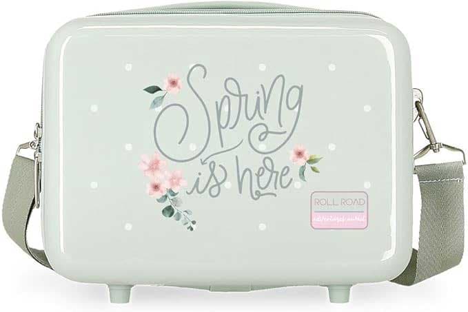 Neseser kofer za kozmetiku Roll Road Spring is here mint 40839