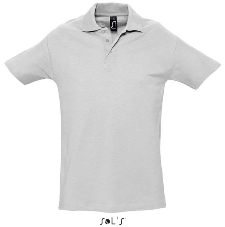 Sols Polo majica za muškarce Spring II Ash veličina M 11362
