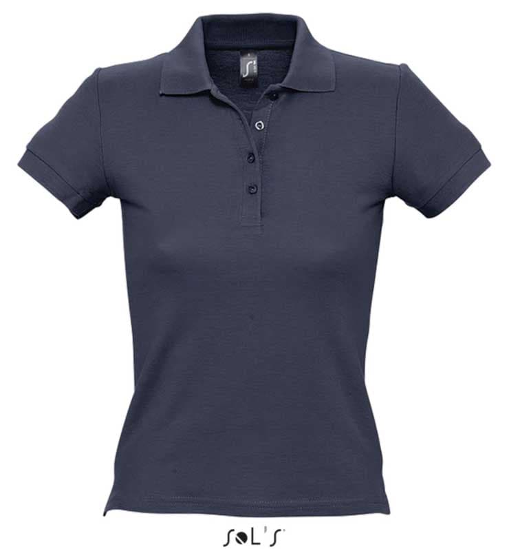 Polo majica za žene Sols People Navy veličina L 11310
