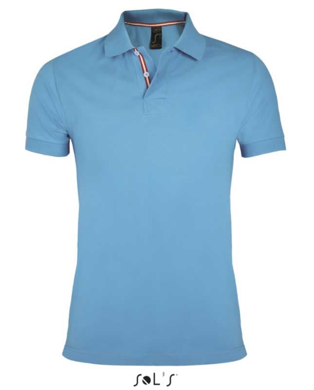 Sols Muška majica sa kragnom Patriot Heritage Blue vel. XXL 00576