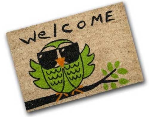 Otirač Coco Style Owl 40x60 406030