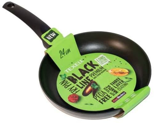 Texell tiganj duboki Black Line 24 cm