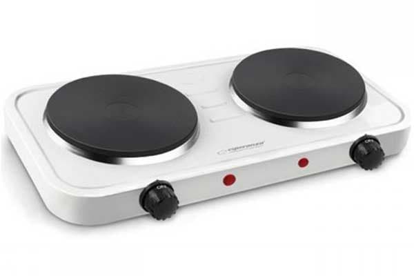 Esperanza električni rešo sa dve ringle EKH004W