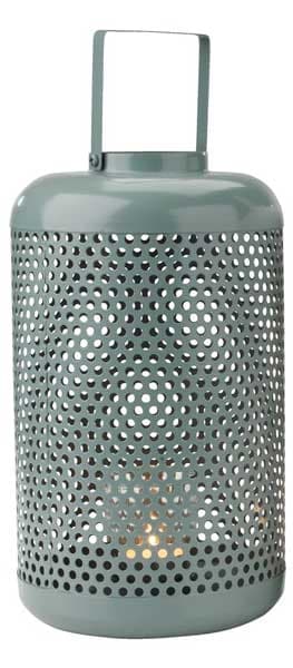 Fenjer Silas prečnik 15cm zelena