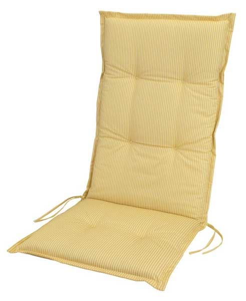 Jastuk baštenski za podesive stolice Engej žuta