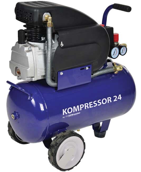 Klipni kompresor za vazduh REM Maschinen 24 L Blue