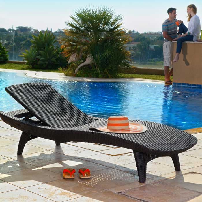 Ležaljka za Baštu i plažu Curver Keter Pacific Brown