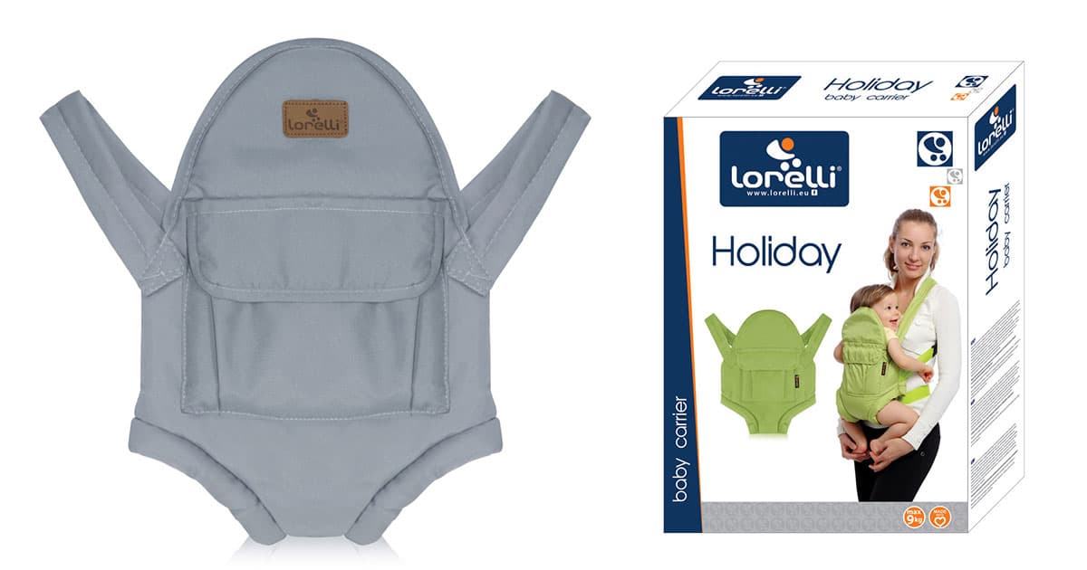 Lorelli Kengur nosiljka za bebe HOLIDAY Grey