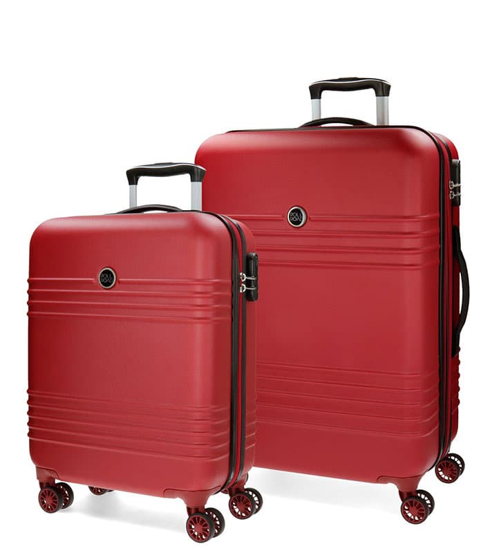 ABS Koferi za putovanja Roll Road India Red 55795