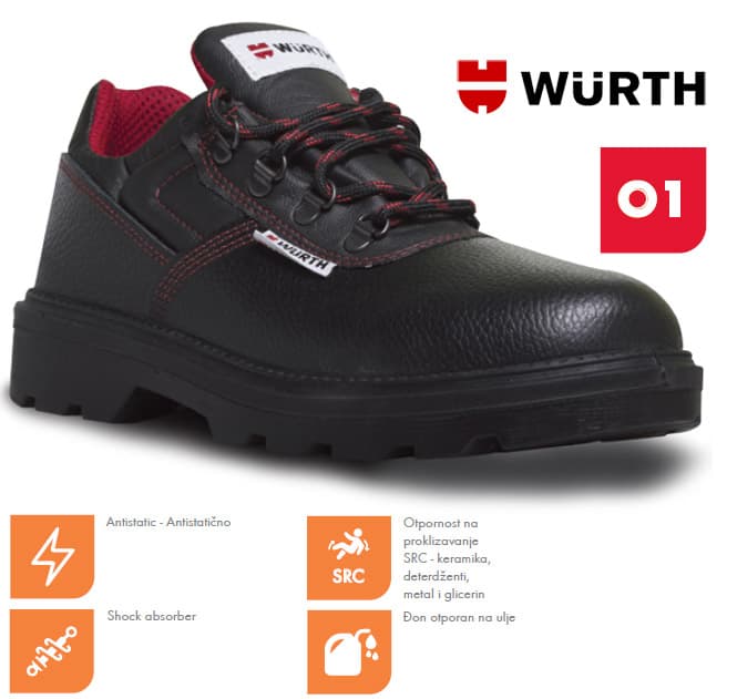 Wurth Radne cipele Tara O1 plitke vel. 46