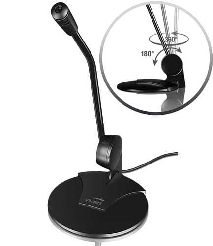 Speedlink mikrofon Pure Voice black