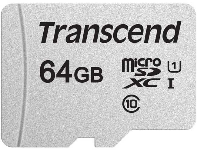 Transcend Memorijska kartica 64GB Micro SD TS64GUSD300S