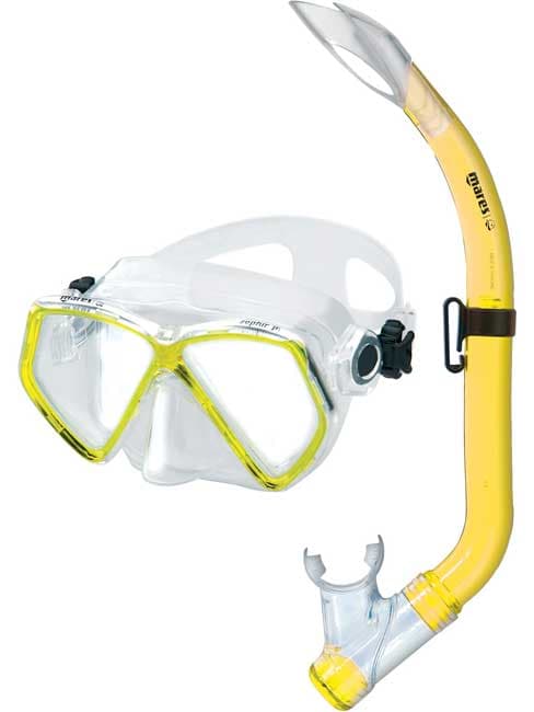 Mares Dečiji set za ronjenje Disaljka i maska Zephir Junior 411730-Yellow