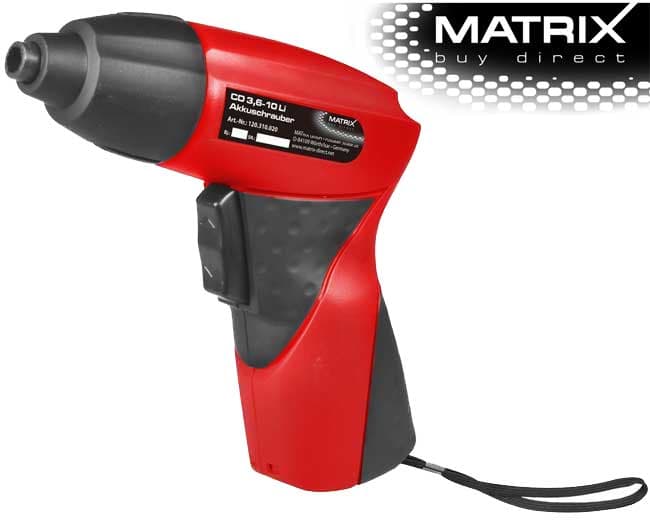 Matrix Akumulatorski izvijač CD 3.6-10LI 681857