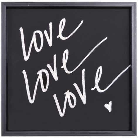 Slika sa porukom Love, love, love...