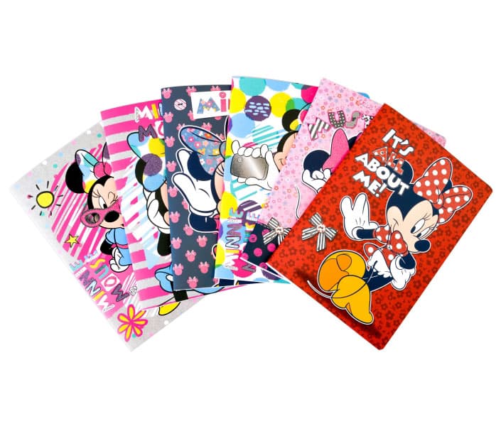 Deset A4 svezaka na kvadratiće Play - Minnie Mouse Glitter