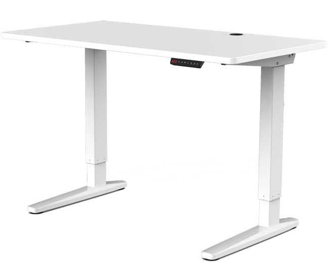 Spawn Radni sto sa elektronski podesivom visinom Proven E2-12 White