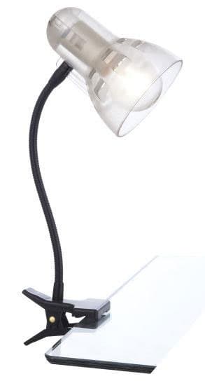 Stona lampa Globo Clip transparentna