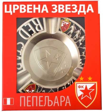 Metalna pepeljara Crvena Zvezda 300852