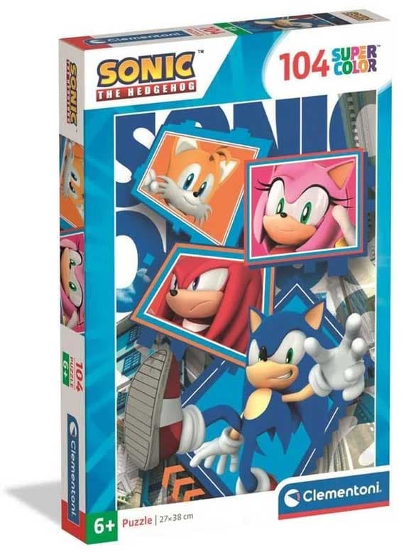 Puzzle slagalice za decu 104 dela Sonic Clementoni 25038