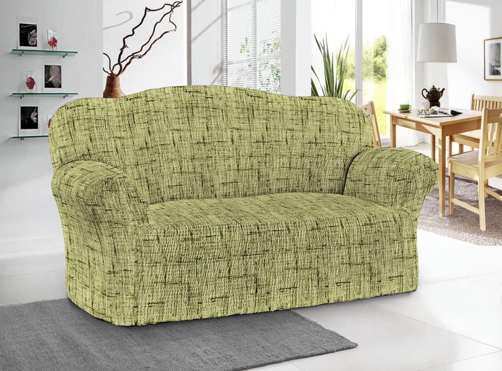 Sharp Fit elastična presvlaka za dvosed zelena