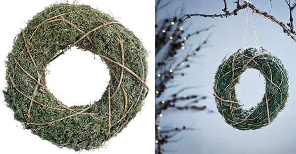 Novogodišnji venac 35cm Beur