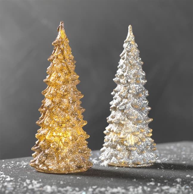 Novogodišnja LED svetleća jelka 17cm Astor