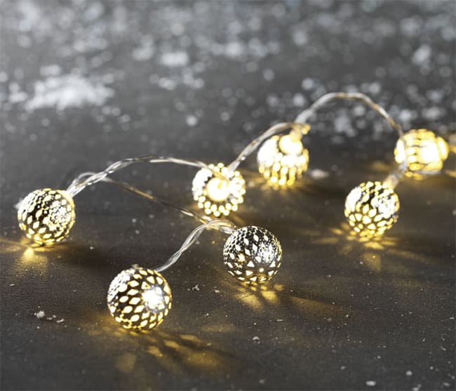 Novogodišnje ukrasne lampice na baterije Goar 10 LED