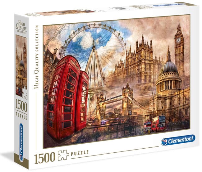 Clementoni Puzzle 1500 delova Vintage London 31807