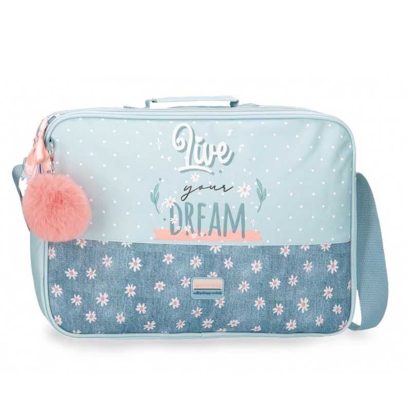 Torba za laptop školska torba 38cm Movom Live your dreams 37653