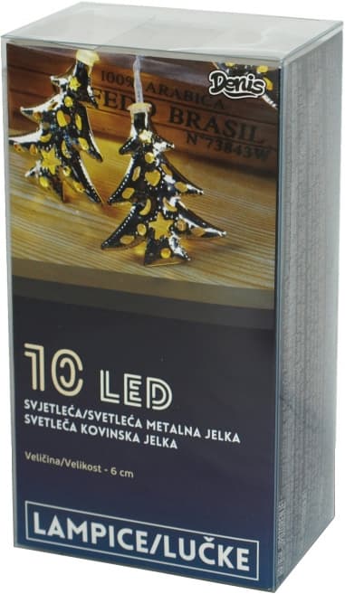 LED svetleće metalne jelkice