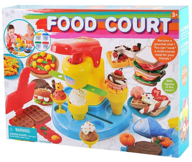 Plastelin set PlayGo Prodavnica hrane 01250177