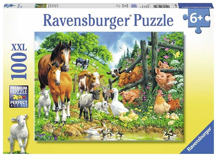 Ravensburger Puzle 100 delova - Domaće životinje 10689