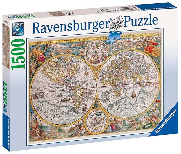 Ravensburger Puzle 1500 delova - Istorijska karta sveta
